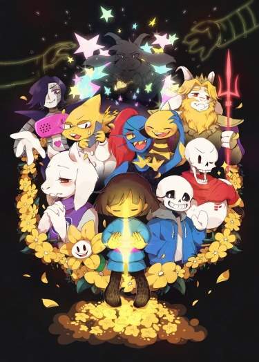 Undertale и другие АУ(комикс)